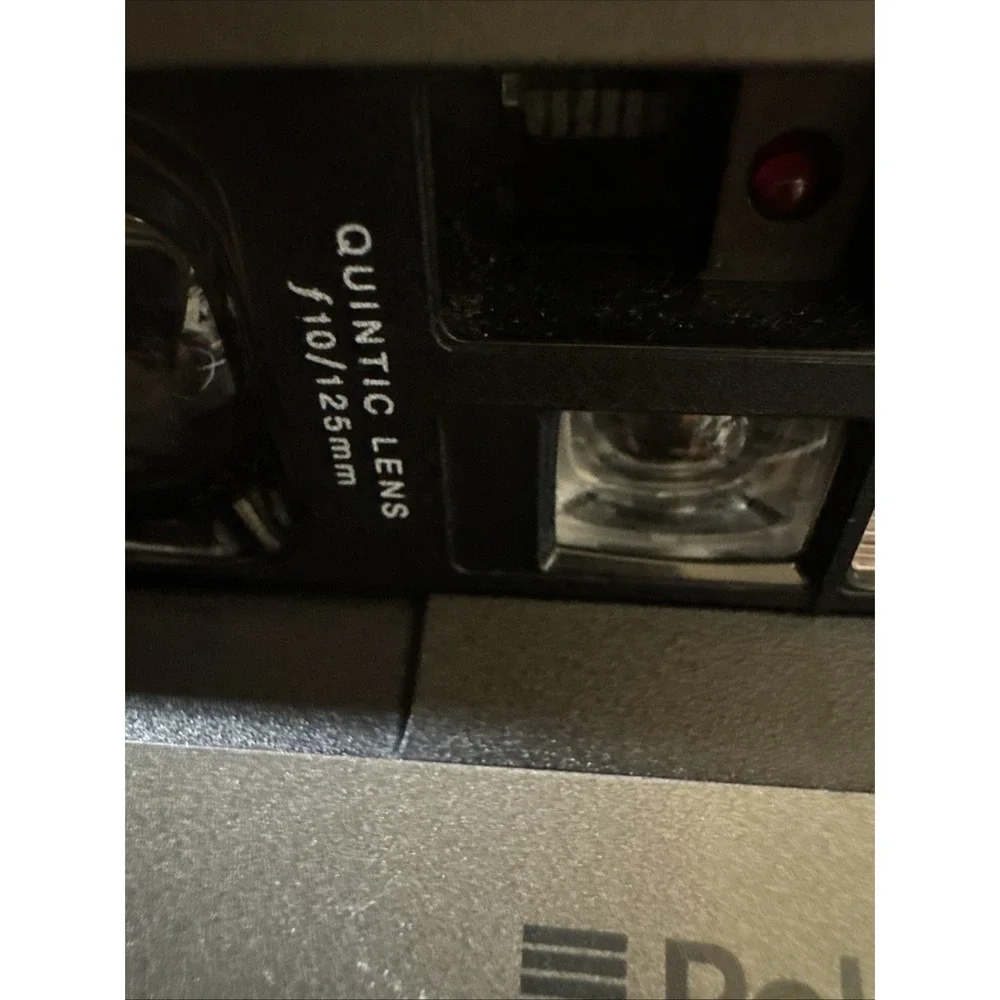 Vintage Polaroid Spectra System Camera Tested Without Film